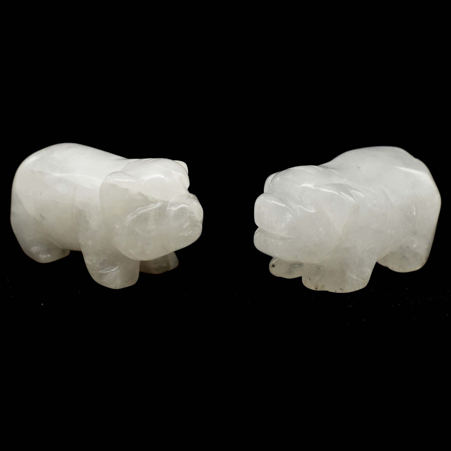 Clear Quartz Pig Carving [Type 1]