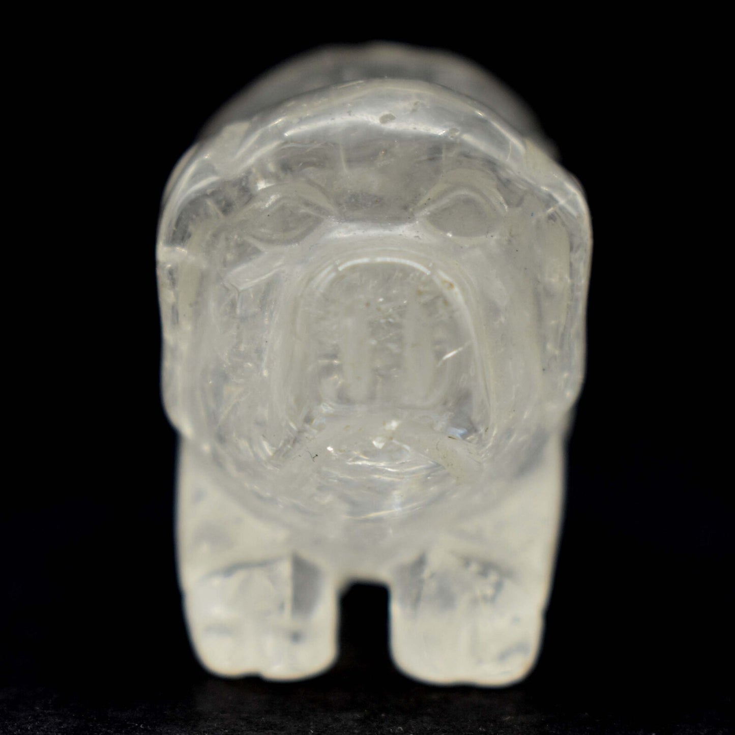 Clear Quartz Pig Carving [Type 2]