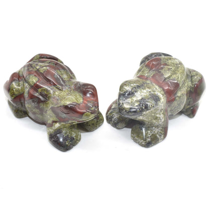 Dragon Stone Frog Carving