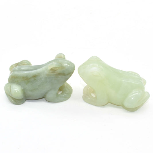 New Jade Frog Carving