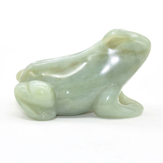 New Jade Frog Carving