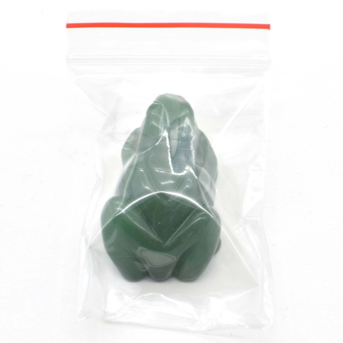 Green Aventurine Frog Carving