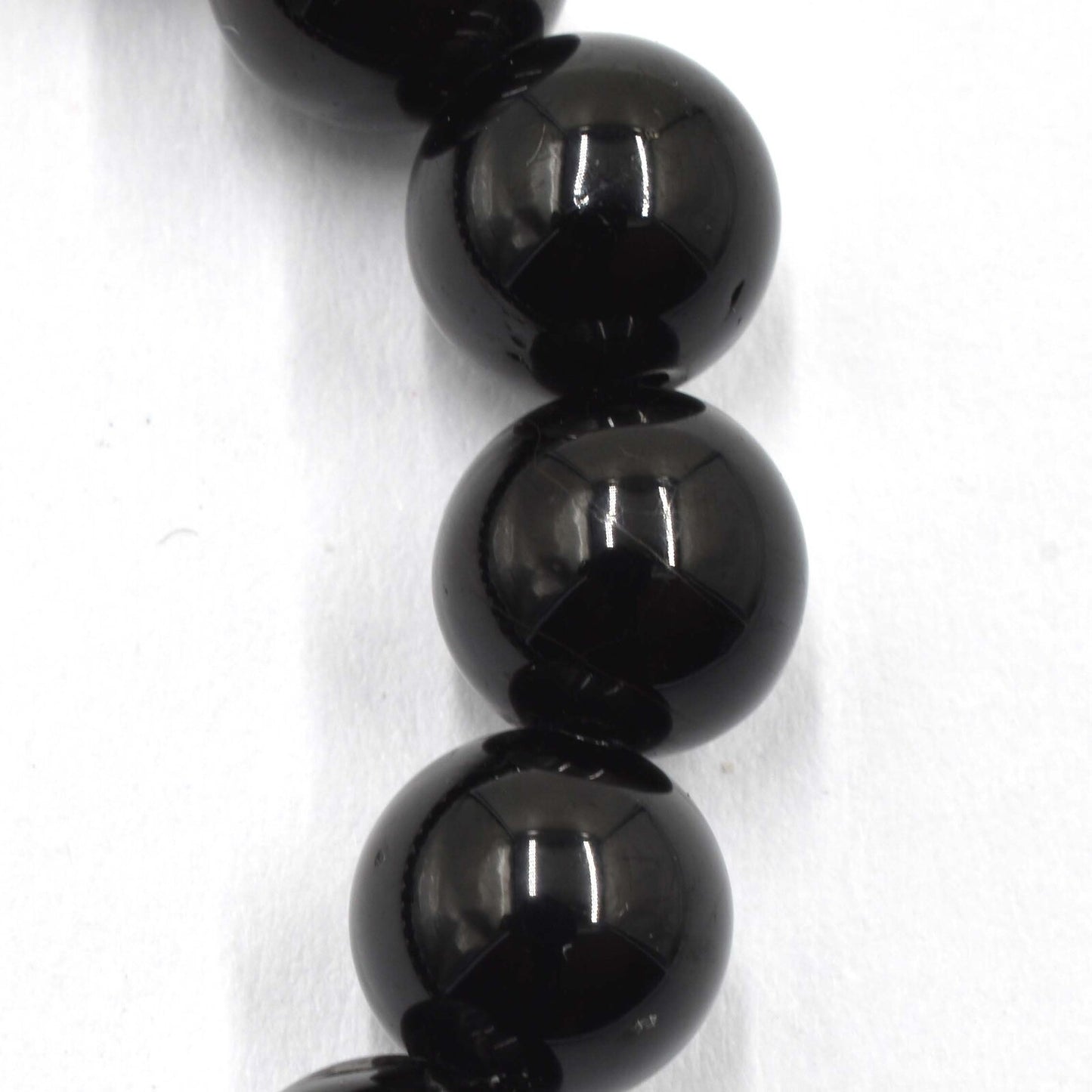 Black Tourmaline Bead Bracelet