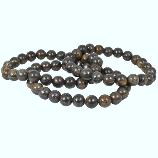 Bronzite Bead Bracelet