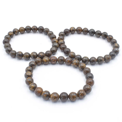 Bronzite Bead Bracelet