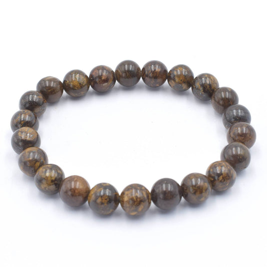 Bronzite Bead Bracelet
