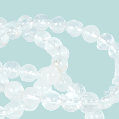 Clear Quartz Bead Bracelet