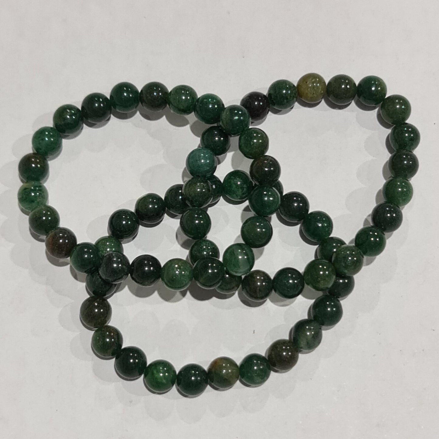 Fuchsite Bead Bracelet