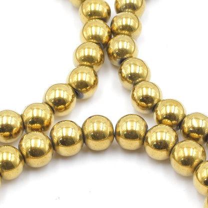 Gold Hematite Bead Bracelet
