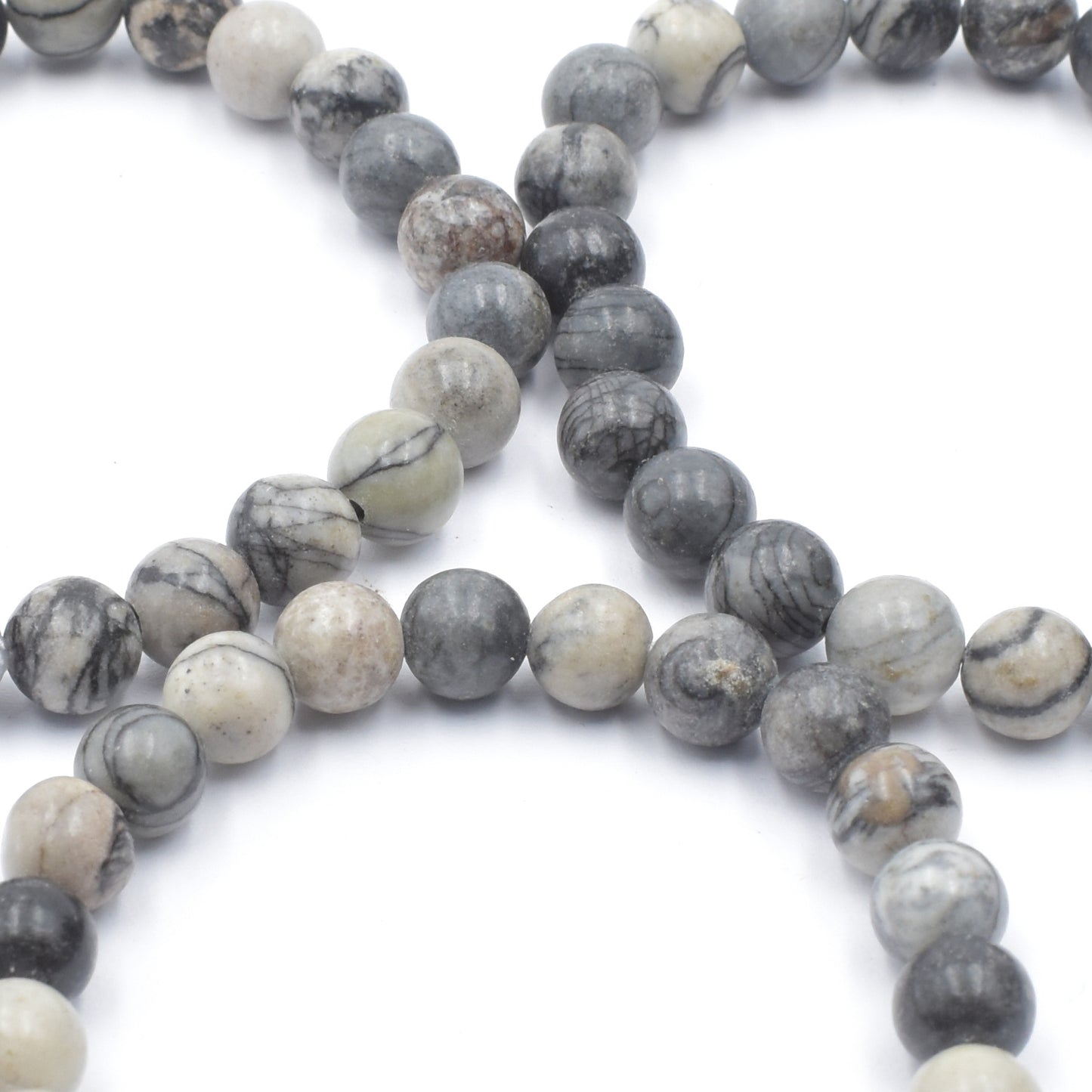 Picasso Jasper Bead Bracelet