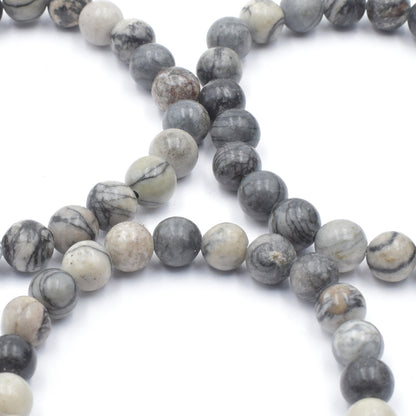 Picasso Jasper Bead Bracelet