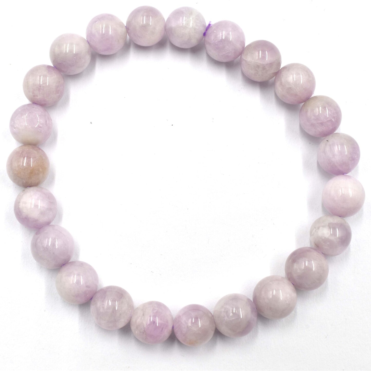 Kunzite Bead Bracelet