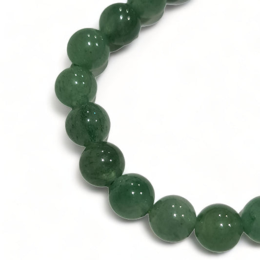 Green Aventurine Bead Bracelet