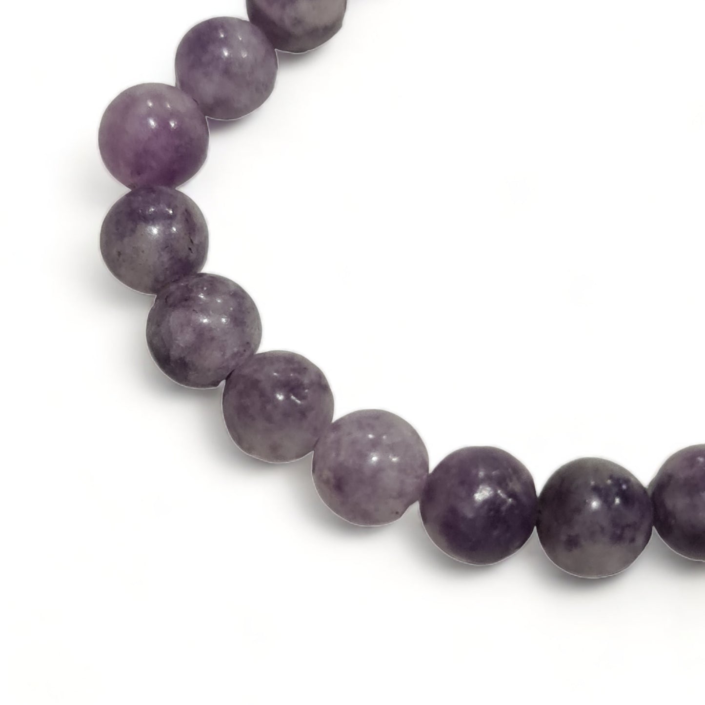 Lepidolite Bead Bracelet