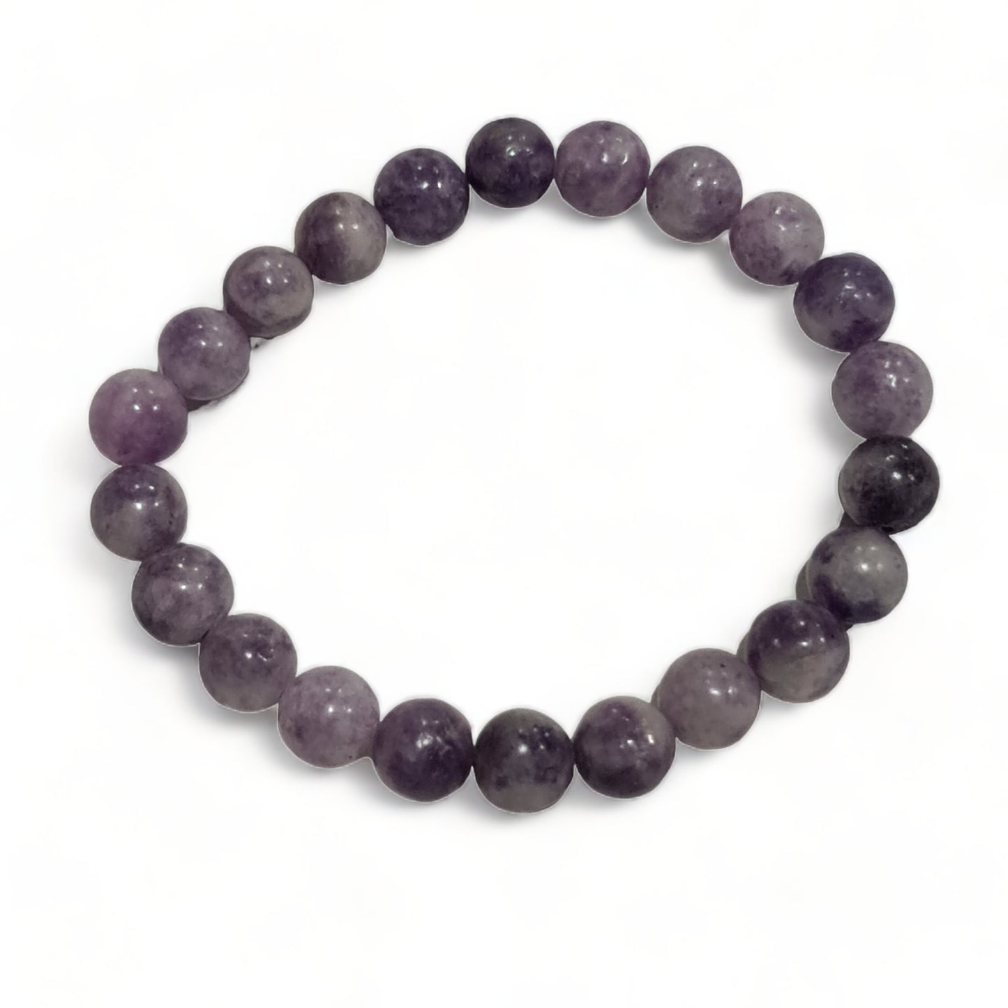 Lepidolite Bead Bracelet