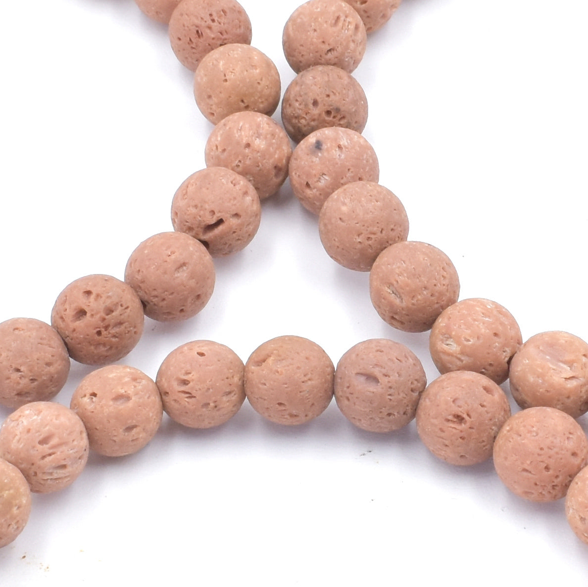 Brown Lava Bead Bracelet