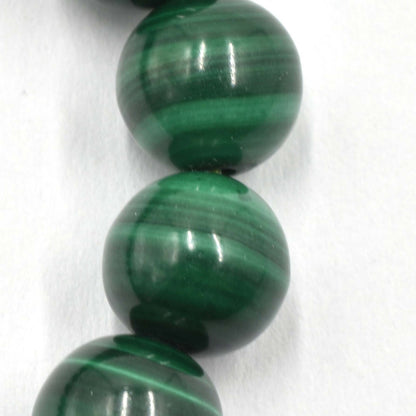 Malachite Bead Bracelet