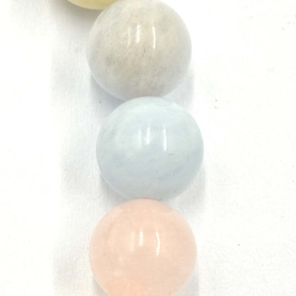 Morganite Bead Bracelet