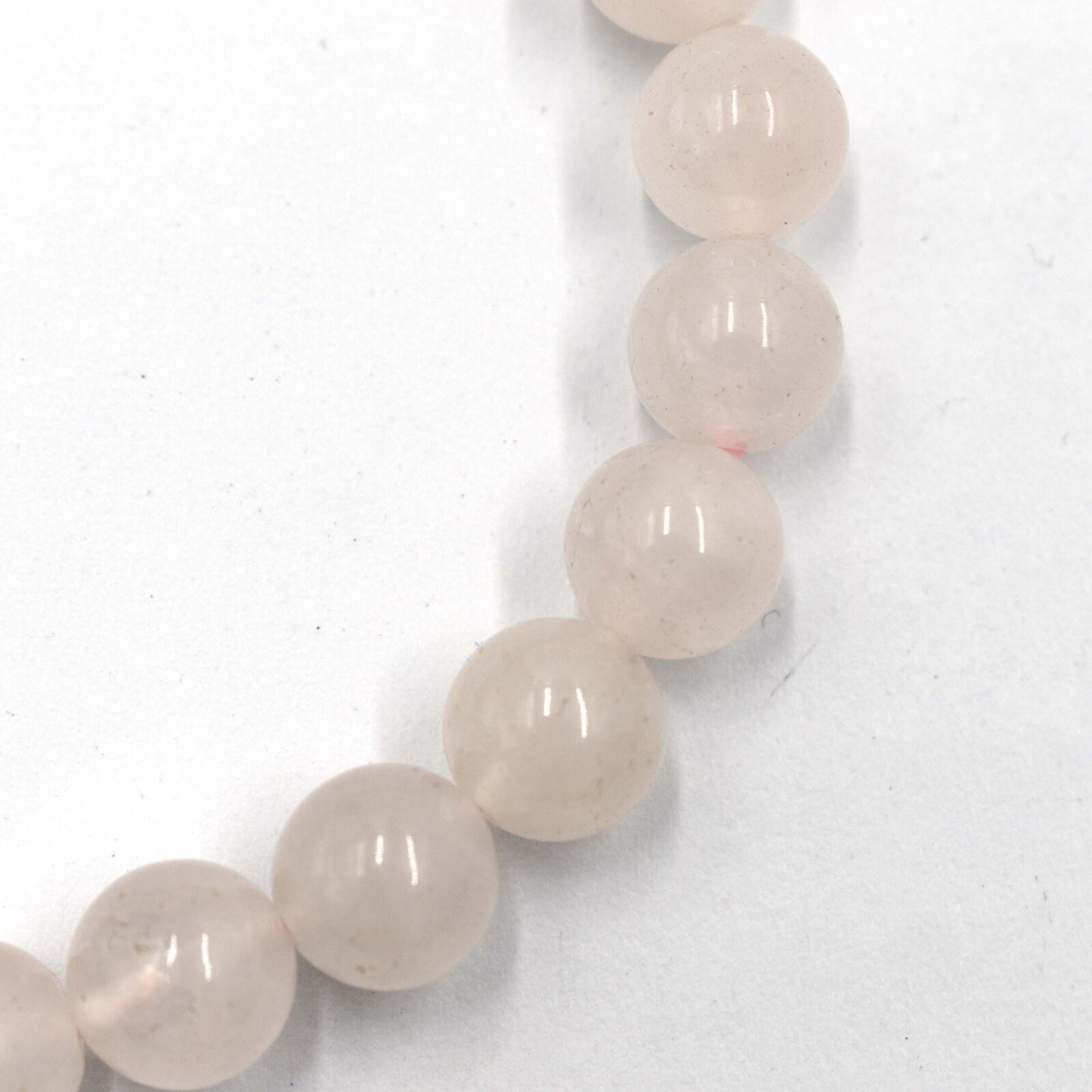Rose Quartz Bead Bracelet