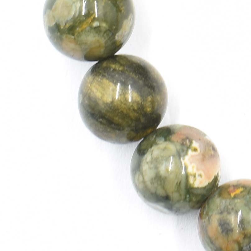 Rhyolite Bead Bracelet