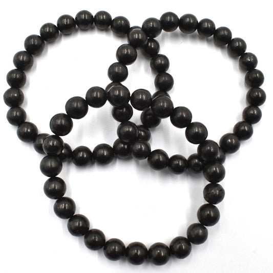Shungite Bead Bracelet