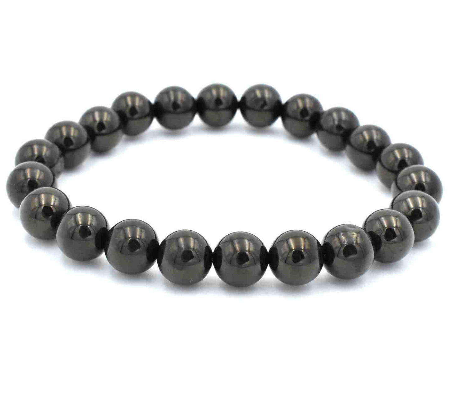 Jet Bead Bracelet