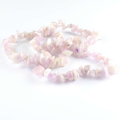 Kunzite Chip Bracelet