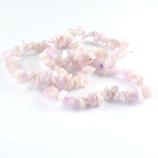 Kunzite Chip Bracelet