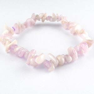 Kunzite Chip Bracelet