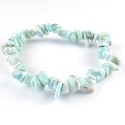 Larimar Chip Bracelet