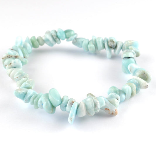 Larimar Chip Bracelet