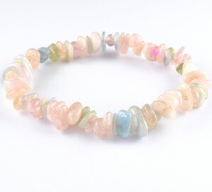 Morganite Chip Bracelet