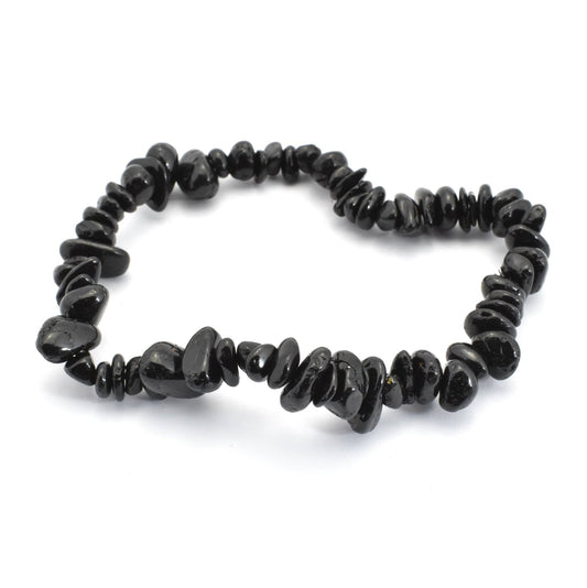 Black Tourmaline Chip Bracelet