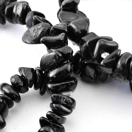 Black Tourmaline Chip Bracelet