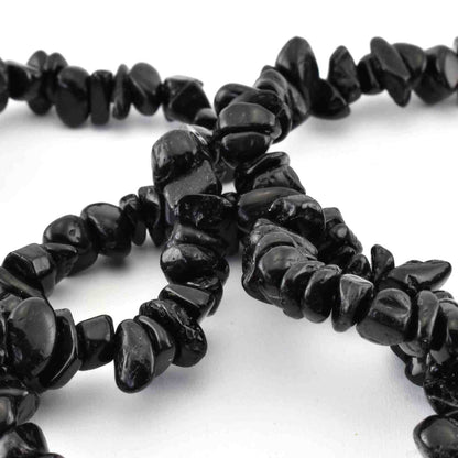 Black Tourmaline Chip Bracelet