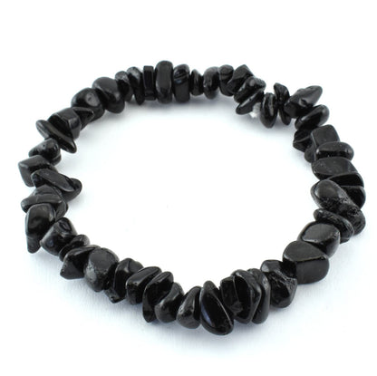 Black Tourmaline Chip Bracelet