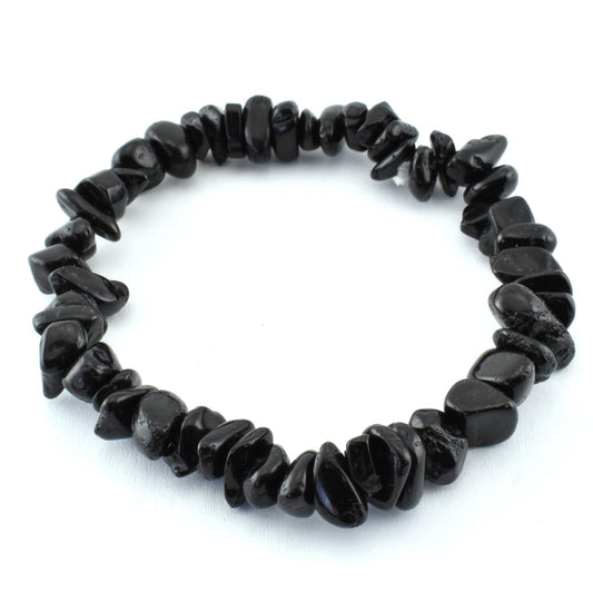 Black Tourmaline Chip Bracelet