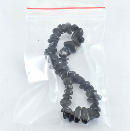 Black Tourmaline Chip Bracelet