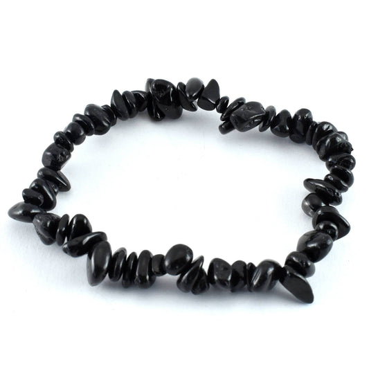 Black Tourmaline Chip Bracelet