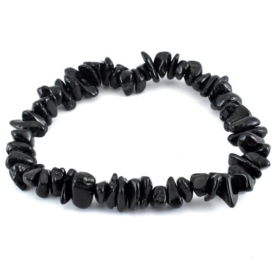 Black Tourmaline Chip Bracelet
