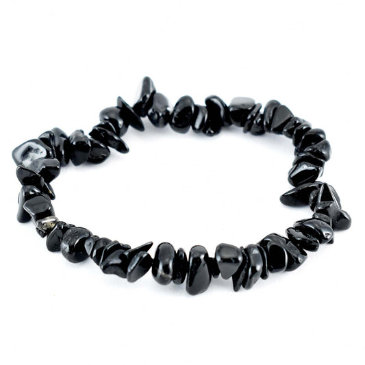 Black Tourmaline Chip Bracelet