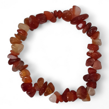 Carnelian Chip Bracelet