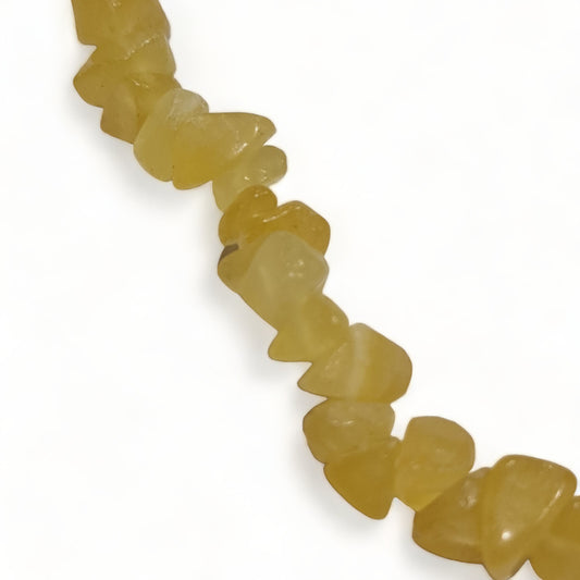 Orange Calcite Chip Bracelet