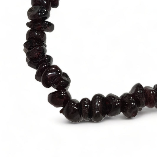 Garnet Chip Bracelet