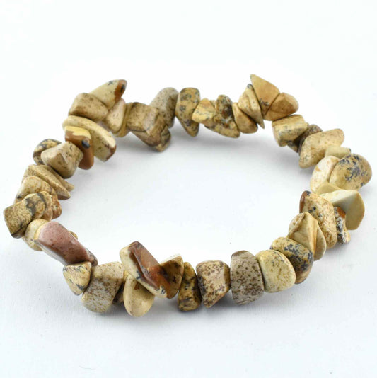 Picture Jasper Chip Bracelet