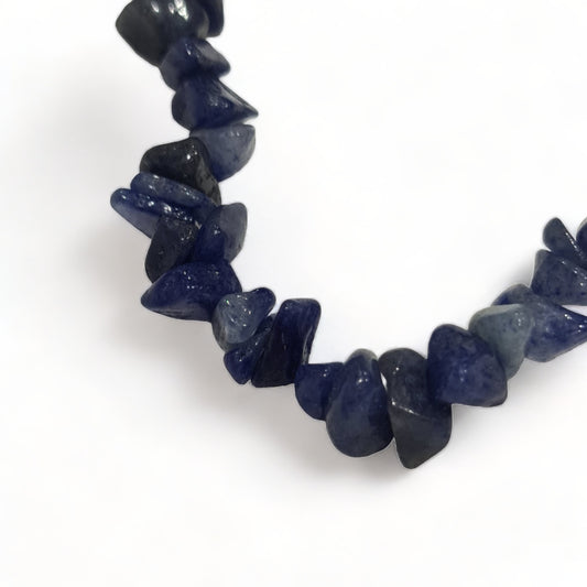 Blue Aventurine Chip Bracelet