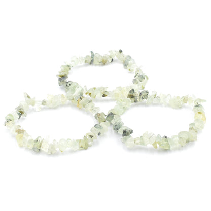 Prehnite Chip Bracelet
