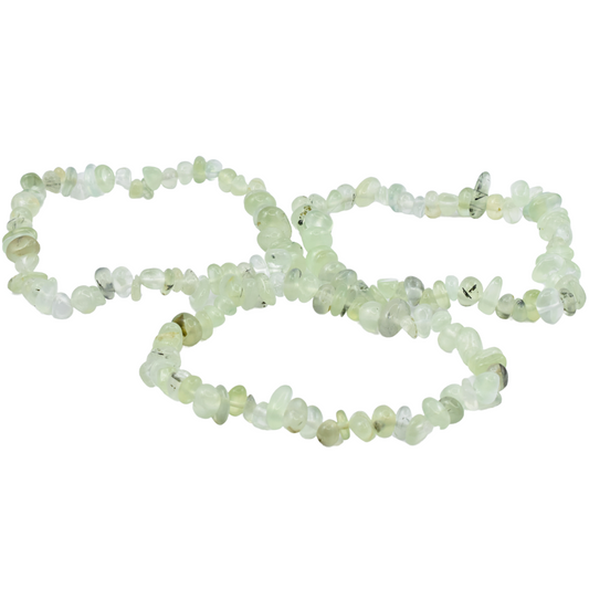 Prehnite Chip Bracelet
