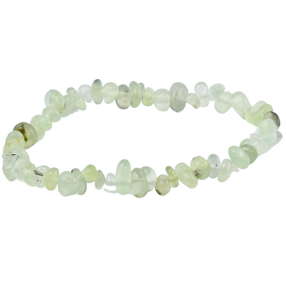 Prehnite Chip Bracelet