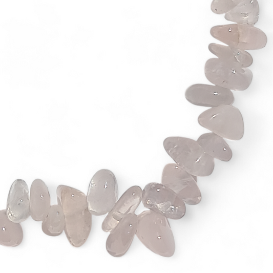 Rose Quartz Chip Bracelet
